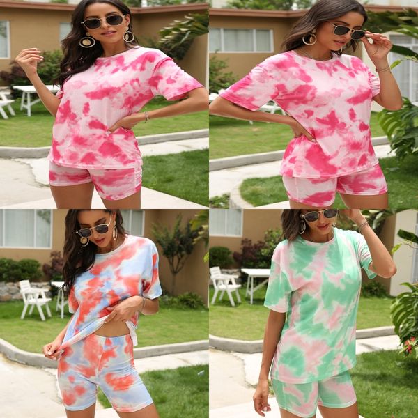 

liooil neon green 2 1pcs tight set women bodycon outfits track suits tank crop and biker shorts 2020 summer active set#551, Gray