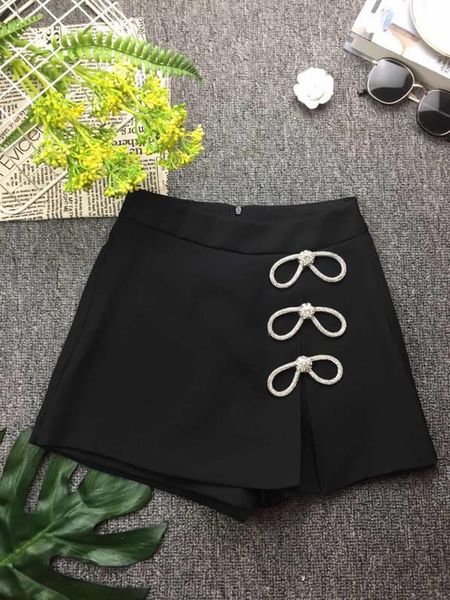 

700100 new fashion 2020 casual shorts popular brand fashion design party style women clothing, White;black