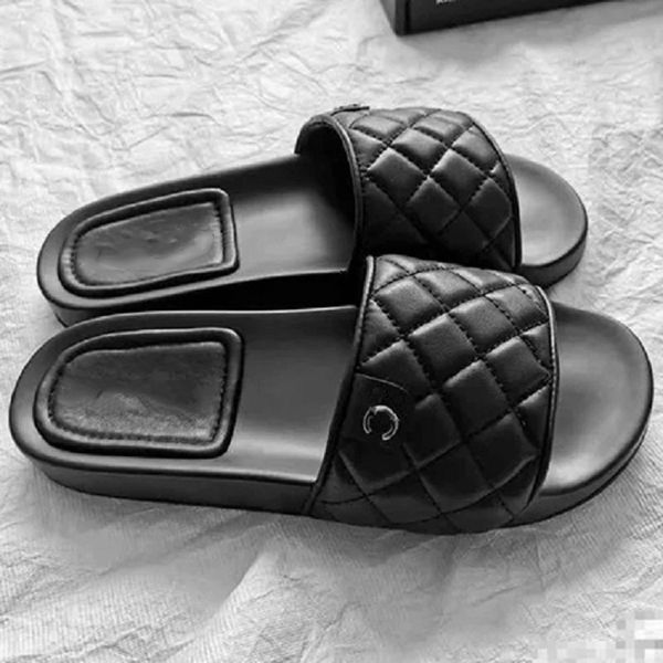 

fashion women's sandals designer shoes bohemian diamond slippers woman flats flip flops shoes summer beach sandals, Black