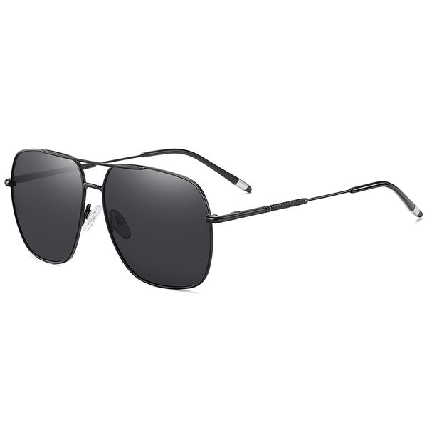 

coasion brand sunglasses men polarized luxury designer square metal frame sun glasses shades for women zonnebril heren ca1576, White;black