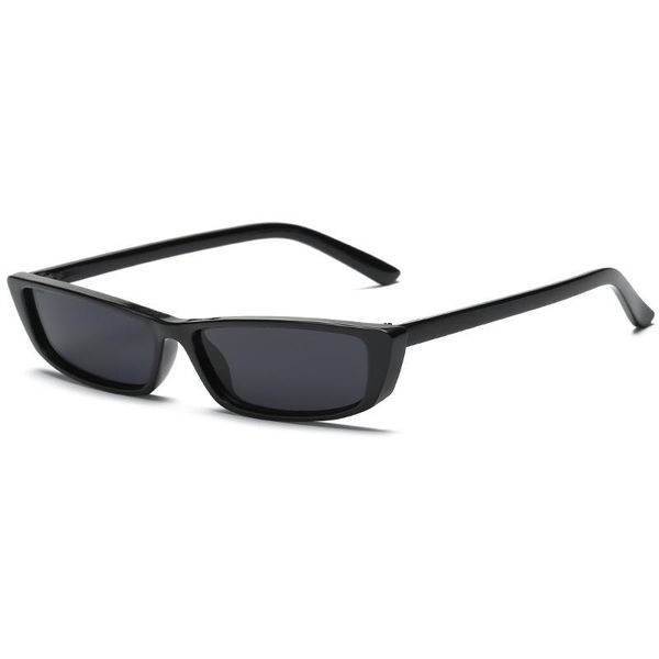 

2020 fashion popular vintage rectangle sunglasses women small frame sun glasses retro black eyewear