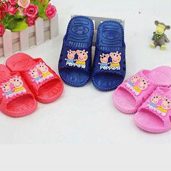 

new children children children' slippers children' slippers girls boys baby bathroom home anti-skid cartoon cute, Black;grey