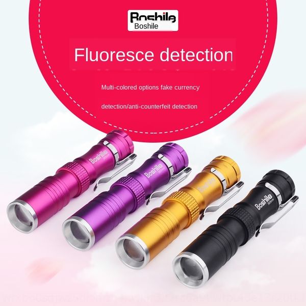 

detection pen fluorescent agent cat moss identification wood ultraviolet 365 lamp nm lamp special purple flash flashlight light