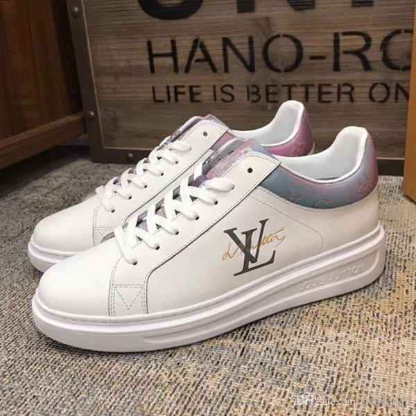 

men 's shoes outdoor walking soft footwears lightweight low luxury sports men shoes fashion sneakers flats platforms