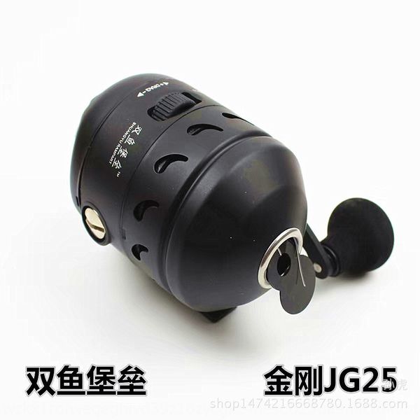 

nzmmh pisces fortress black king steel wire kong jg25 metal catcher wire catcher hidden closed road sub-wheel left and right hand fishing wh