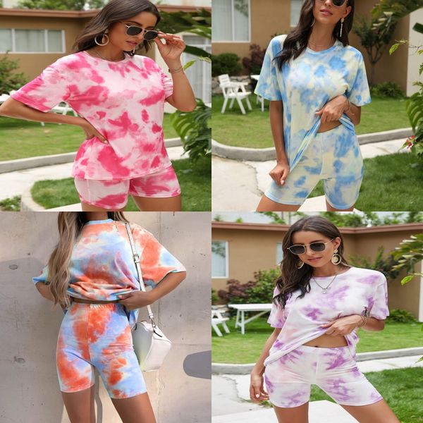

summer fashion new women's suit fluorescent color yoga fitness suit short vest tights two-piece suit#621, Gray