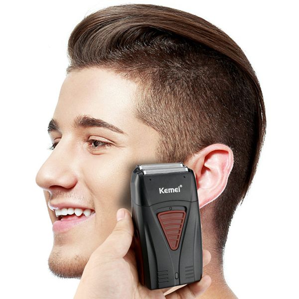 

2016 kemei 3381 us bureau of new products km 3381 fully washable bald for hair clipper double layer reciprocating planing shall shaver jqclj
