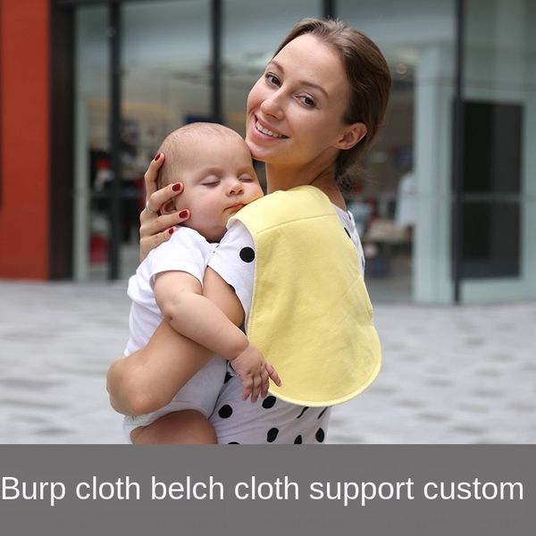 

baby saliva hiccup cloth two-layer cotton feeding anti-vomiting milk towel shoulder-type hiccup cloth saliva towel bib