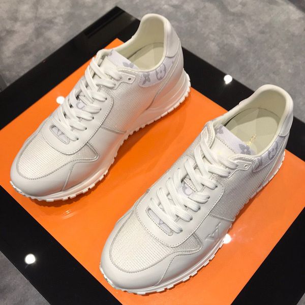 

run away sneaker 2020 new season fashion luxury men casual shoes designer men sneakers high-quality breathable men tennis shoes a02, Black
