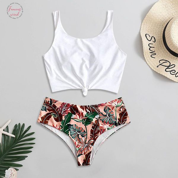 

2020 cover up bikini set two pieces women filled padded bathing swimsuit bikini cintura alta push up 3, White;black