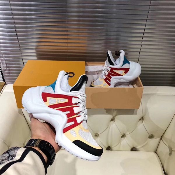 

men high casual shoes women leather lace-up sneaker fashion designer boot basketball running 0807, Black