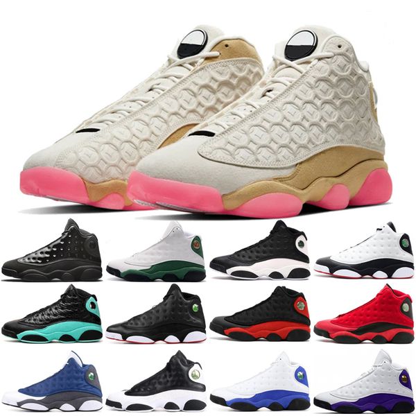 

2020 jumpman 13s men basketball shoes reverse he got game cap and gown black island green bred court purple carmelo anthony stylist sneakers
