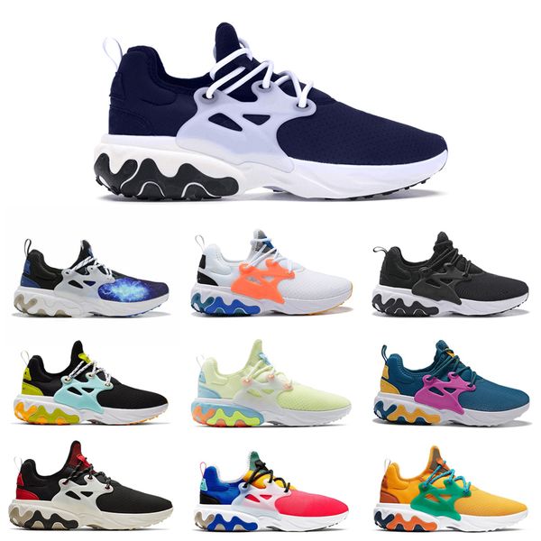 

react presto running shoes dharma psychedelic lava rabid brutal honey triple black red white women mens trainer sports sneakers 36-45