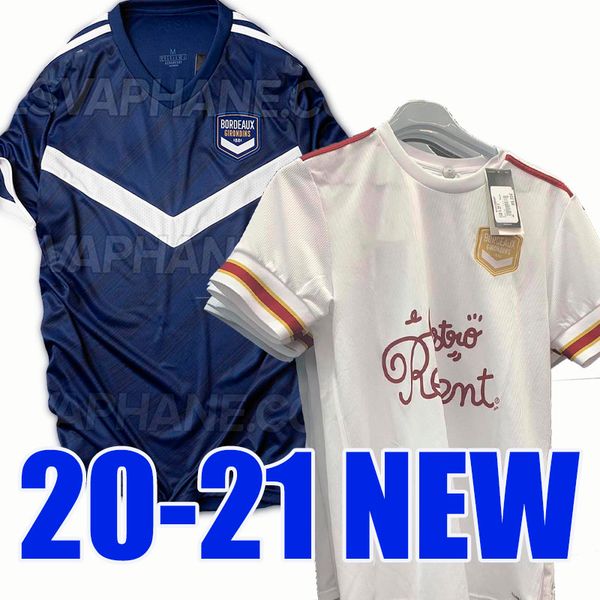 

new 20 21 girondins bordeaux home soccer jersey 2020 2021 away football shirt bordeaux thailand quality maillot de foot camiseta de fútbol, Black;yellow