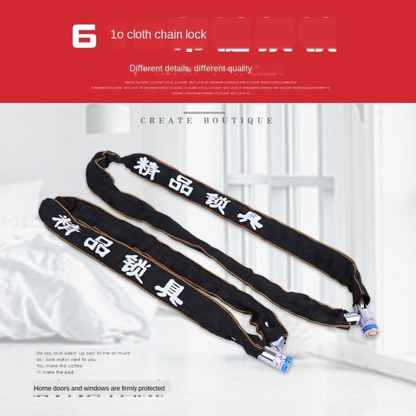 

hengshen cloth motorcycle electric bicycle bicycle electric vehicle chain lock motorcycle anti-theft iron chain lock