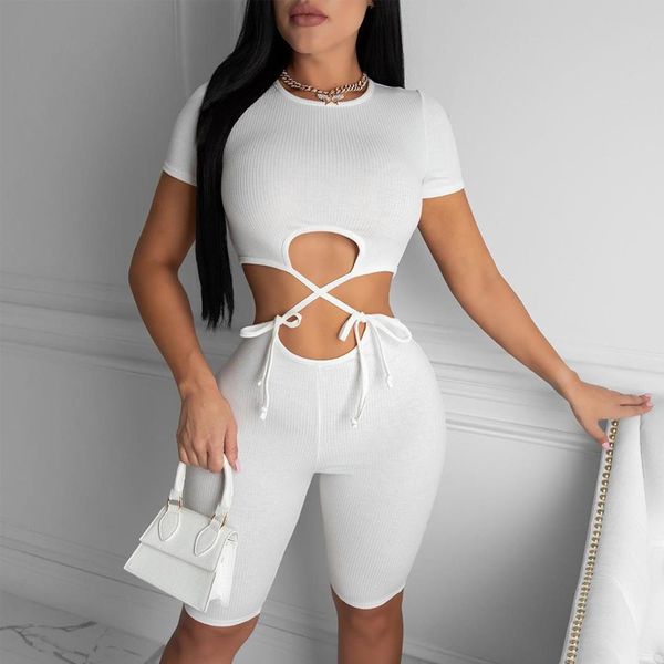 

2 pcs/set women cutout +trousers summer yoga sets fitness sports suits breathable gym clothes running leggings workout set, White;red