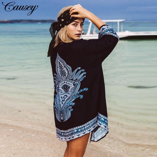 

2020 фонд непал sandy beach на отпуск костюм-платье шелк молока корпус кардиган, Black;brown