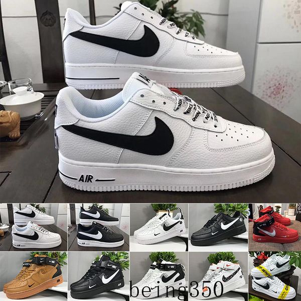 

высокое качество мужчины с низким скейтборд обувь дешевые new designer one dunk 1 knit euro air high женщины все белый черный красный тренер, Black