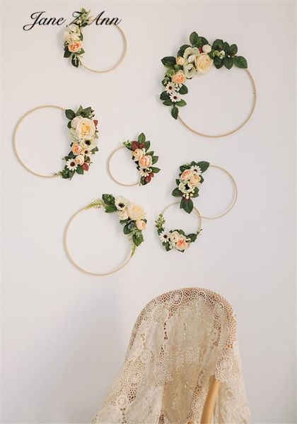 

ins mori wall hanging garland birthday decoration green vegetation n door ornaments pgraphy prop wedding boquet holder, Yellow