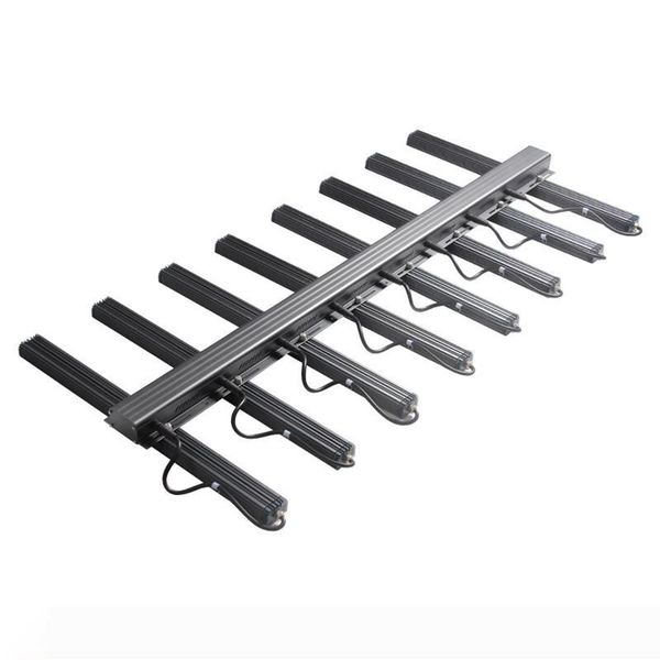 

8 in 1 18*3w led light bar 260w full spectrum led plant grow light 60cm indoor greenhouse hydroponic medical plant grow lamp tube