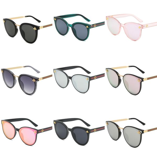 

txrppr mens womens sunglasses pilot sun glasses gold green colorful flash 58mm glass lenses with brown#644, White;black