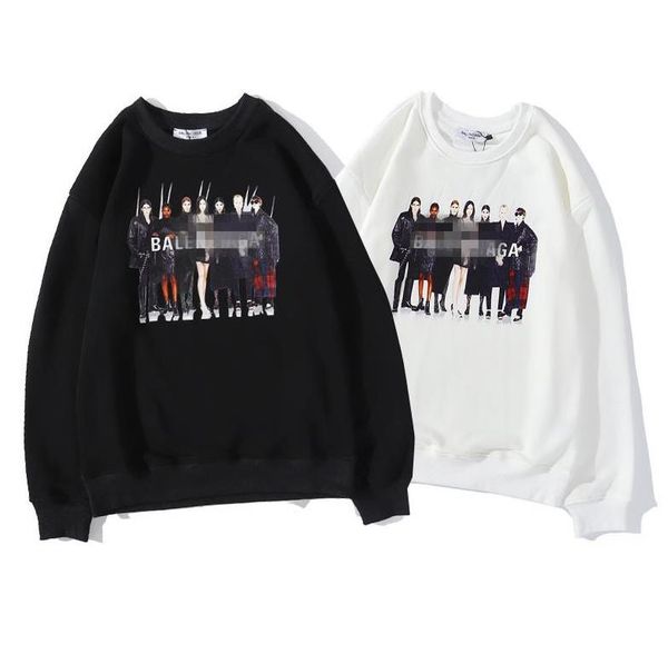 

casual designer men women hoodies autumn new brand mens sweaters women luxury sweatshirts long sleeve streetwear mens hoodie 2070211k, Black