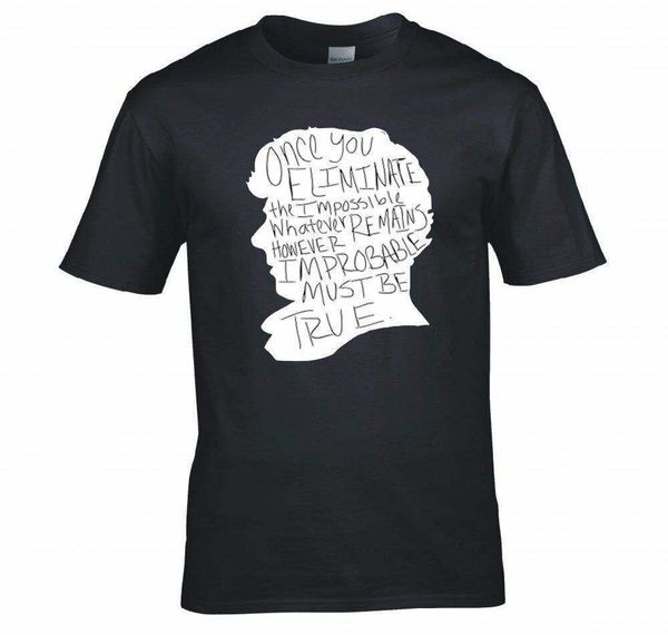 

Sherlock Holmes improbable T shirt New