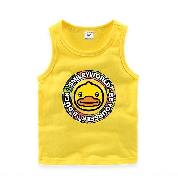 

29dv7 2020 детский новый небольшой хлопок и средние дети печататься vestundershirt 2020 детей нового хлопка жилет малых и средних детей, Blue