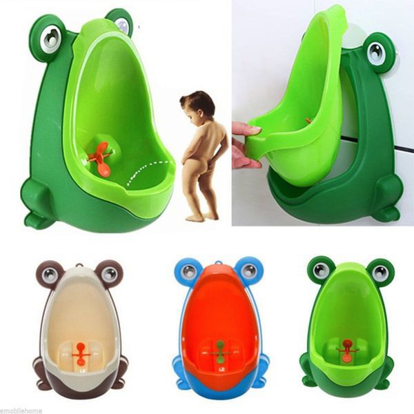 

baby boy potty toilet training frog children stand vertical urinal boys pee infant toddler wall-mounted