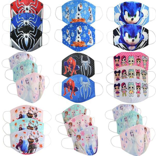 

doll mask children surprise face masks and children cosplay masks dustproof breathable mask cartoon lol masks protect doll mask htjnp