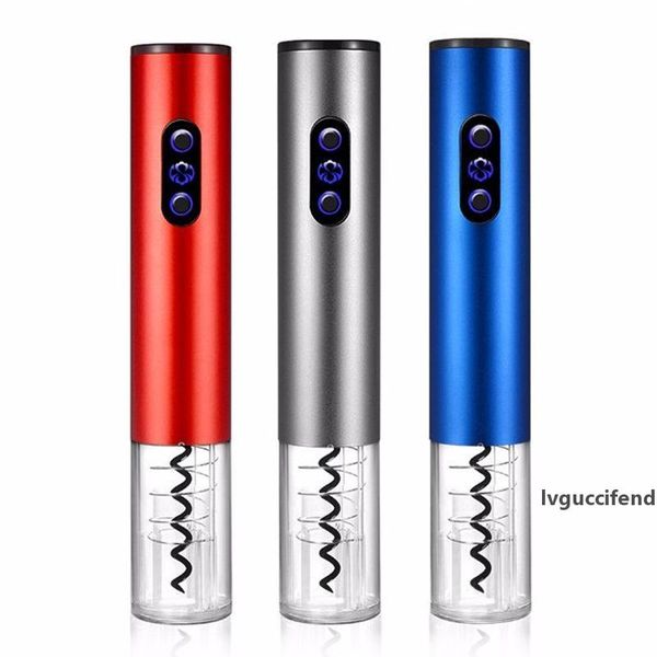 

new electric wine bottle opener battery powered automatic wine bottle opener stainless steel automatic corkscrew and foil remover