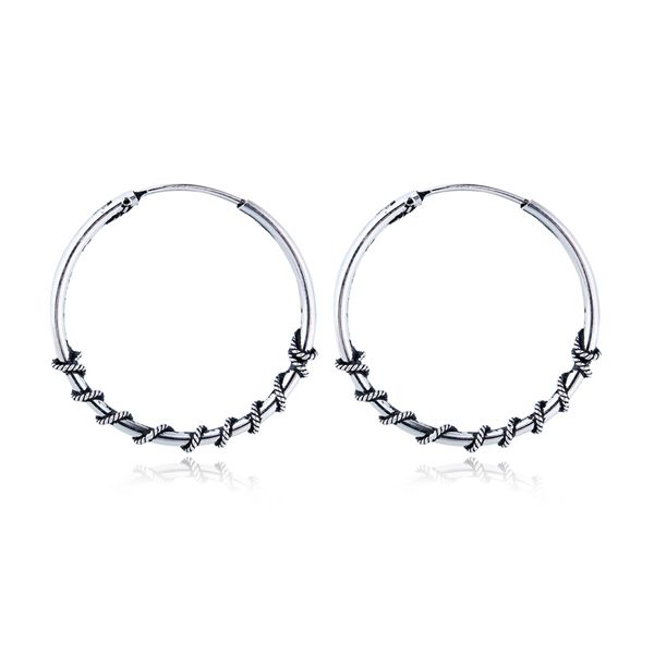 

1pair gypsy tribal ethnic big hoop earrings for women circle earring hoops fashion earing aretes bijoux jewelry gift e42, Golden;silver