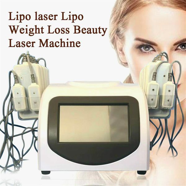 

уход за кожей лица 14 колодки диод lipo лазерный липолиз тела для похудения инструмент красоты lipo лазерная машина, Black