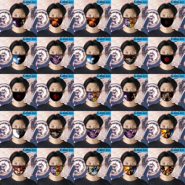 

naruto ao cubrebocas designer tapabocas reusable face mask for girls cartoon face mask 05 naruto ao otsweet cisev, Black