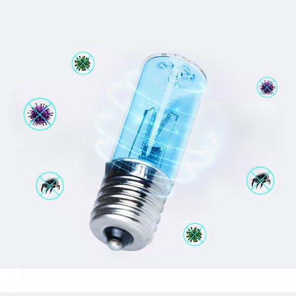 

e17 disinfection uv light bulb ozone quartz tube ultraviolet for domestic use uvc germicidal lamp sterilization mites lamp bulb
