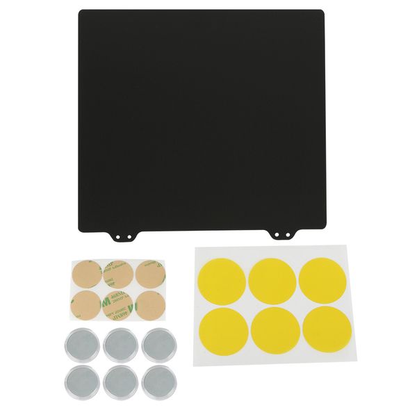 

235x235mm printing ed parts with circular magnets for cr-10 10s