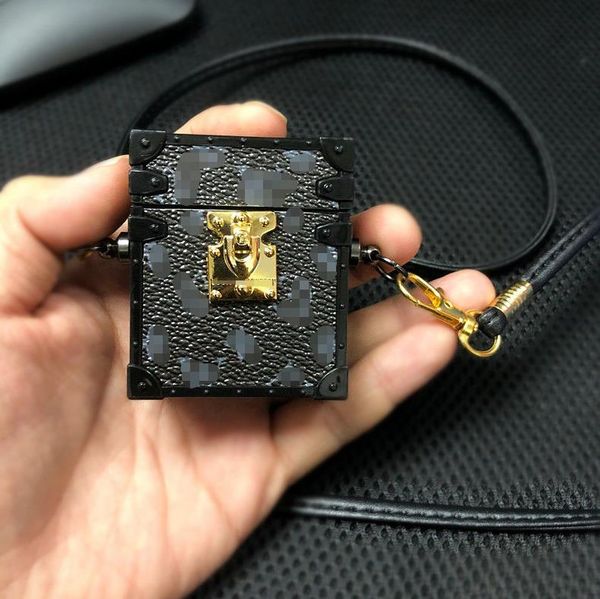 

2020 новый конструктор airpods чехол luxury защитная крышка anti потерянный марка наушники корпуса protector конструктор airpod чехол (скрыт