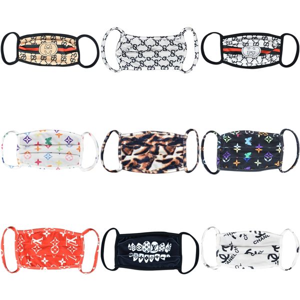 

fashion designer face masks valve pm2.5 cartoon mouth er washable reusble cotton protective s face masks fy9140#747, Blue;pink