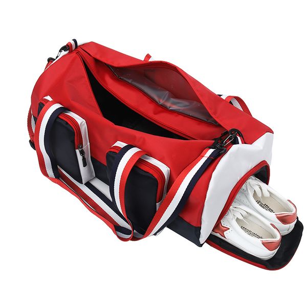 

new sports fitness bag female waterproof travel bag wet and dry separation training shoe position large capacity luggage