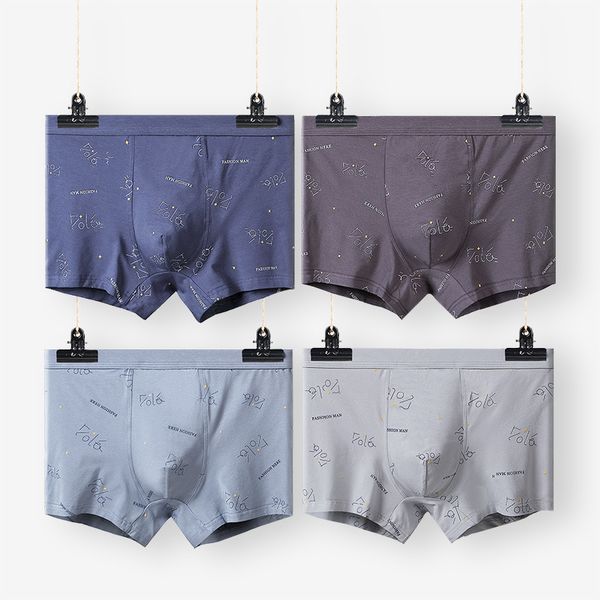 

cotton mens boxer shorts underwear male underwear breathable men boxer men's underpants man panties comfortable breathable boxer, Black;white