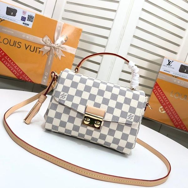 

new arrival women bags designer luxury crossbody bag fashion style plaid handbag ladies shoulder bag small flap leather messenger bag
