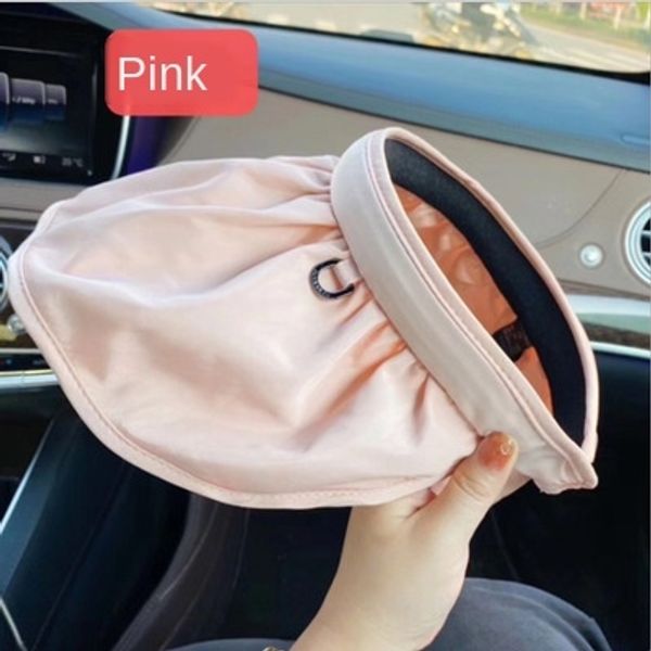 

new 2020 korean fashion shell women's large sun sun eaves sunscreen hat foldable sunshade hat, Blue;gray