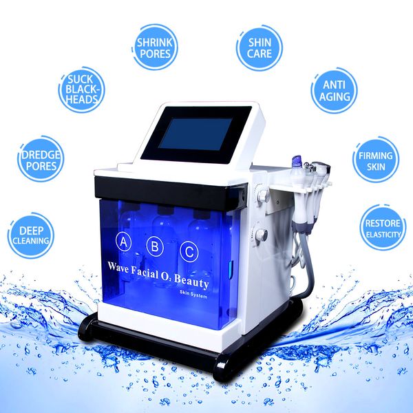 

5 in 1 cold hammer hydra peel microdermabrasion aqua facial machine vacuum face cleaning skin hydra rejuvenation microdermabrasion equipment