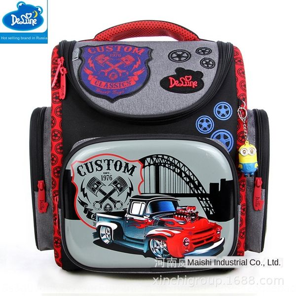 

iljk9 delune reducing burden and protecting spine breathable primary school students shaping protective backpack backpack cartoon men's