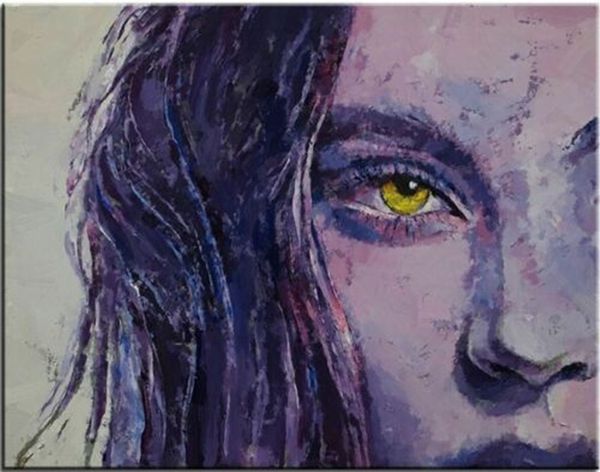 

красивая siren женский портрет home decor расписанную hd печати картина маслом на холсте wall art canvas картинки 4433
