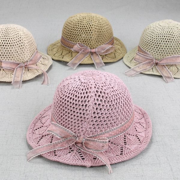 

sgye6 transparent ribbon big brim basin new children's eaves basin cap protection cap sunscreen sunscreen sun protection hat outdoor tr, Blue;gray