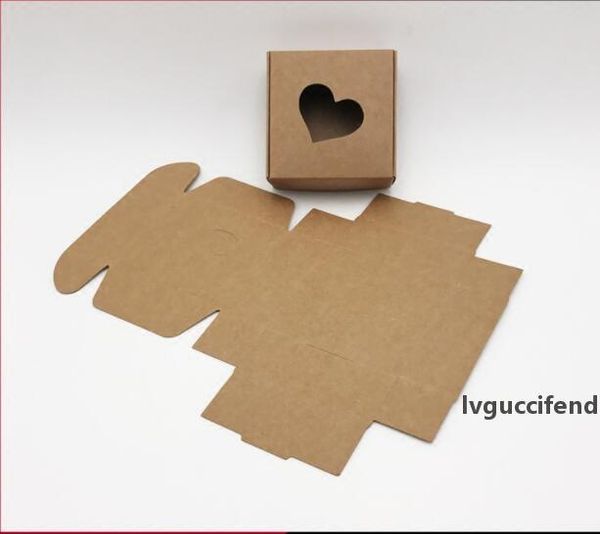 

50 pcs kraft paper gift packaging box,kraft cardboard handmade soap candy box,personalized craft paper gift box