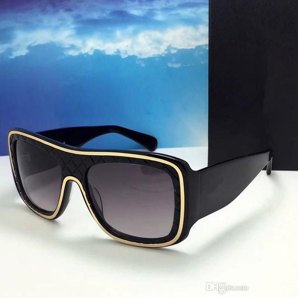 

5395 luxury fashion sunglasses women brand deisnger uv protection lens popular big frame summer style full frame round come withe case, White;black