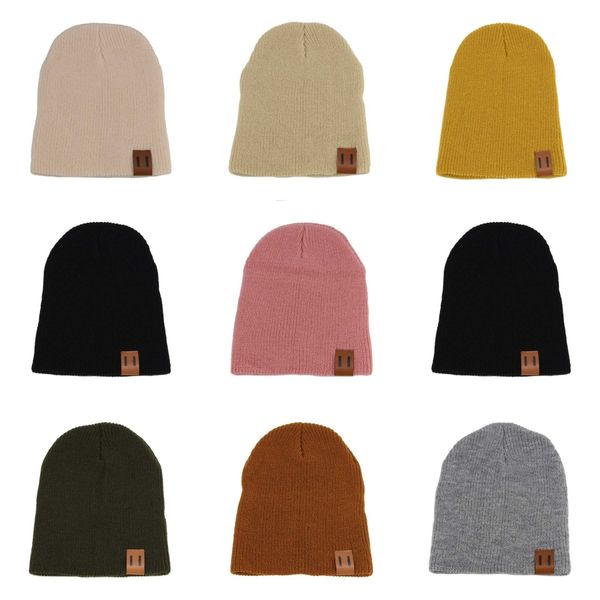 

men and women knitted cap winter warm stretchy slouchy beanie skully caps 7 colors 764, Blue;gray