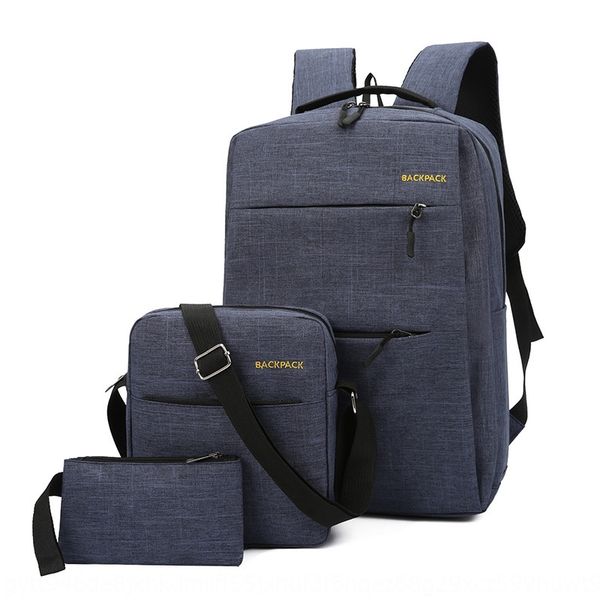 

new casual men's three-piece outdoor travel bag new computer casual men's backpack three-piece outdoor travel computer backpack ba
